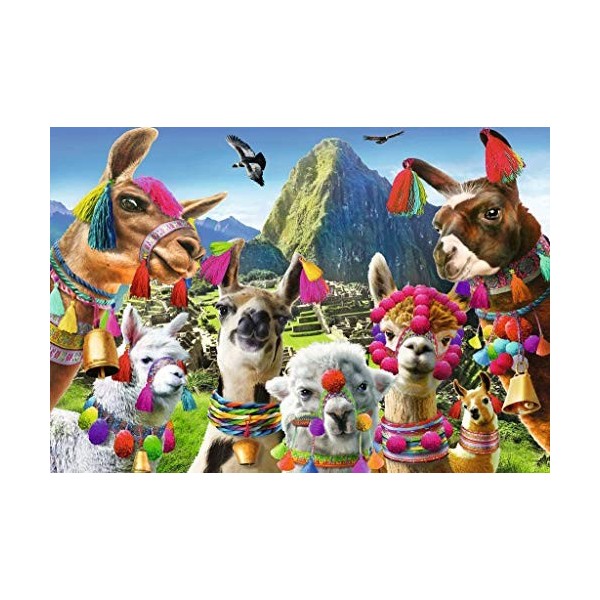 Ravensburger - Puzzle adulte - Puzzle Moment 99 p - Lamas - 16536