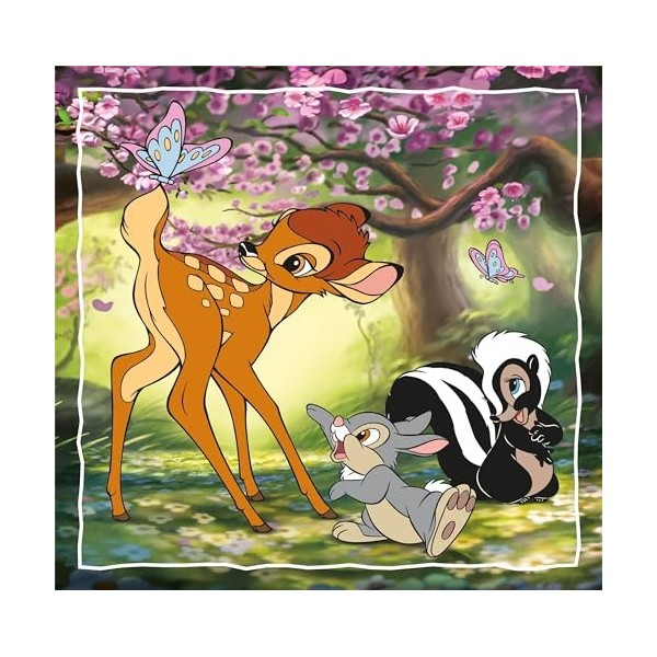 Clementoni- Disney Classics Supercolor Classics-3x48 Enfants 5 Ans, Boîte De 3 48 Pièces , Puzzle Dessin Animé-Fabriqué en I