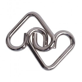 TOYANDONA 8 Pièces IQ Test Jouet Puzzles pour Enfants Intelligence Puzzles Anneau Enfants Puzzles en Vrac Puzzles pour Cervea