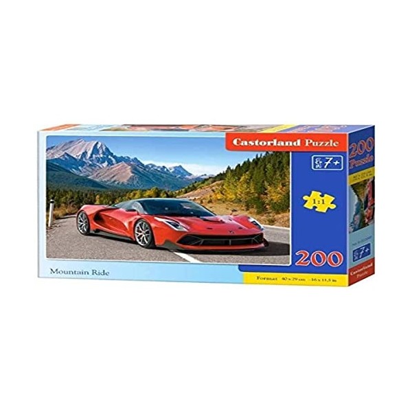 Castorland B-222049 Mountain Ride Puzzle 200 pièces Multicolore