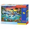 Castorland - B-030101 - Puzzle "Paradise Cove", 300 pièces, multicolore