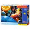 Castorland B-030262 Puzzle Planets and Their Moons, 300 pièces, Multicolore