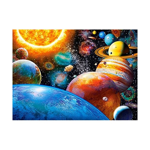 Castorland B-030262 Puzzle Planets and Their Moons, 300 pièces, Multicolore