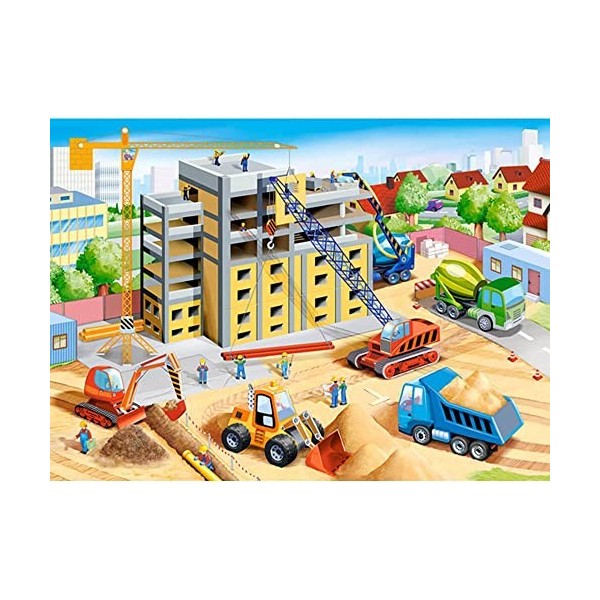 Castorland Puzzle 70 pièces : Grand Chantier