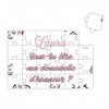 Puzzle personnalisable - Demande future témoin de mariage ou demoiselle dhonneur -"Veux-tu être ma témoin ?" - Avec prénom