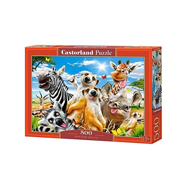 Castorland Puzzle 500 pièces African Selfie