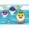 Clementoni Pinkfong Baby Shark Supercolor Shark-24 Maxi pièces, 3 Ans Enfant, Puzzle Dessin animé-fabriqué en Italie, 28519, 