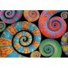 Clementoni Colorboom Collection – Curly Tails – 500 pièces Gradient, Puzzle Couleurs, Horizontal, Divertissement pour Adultes