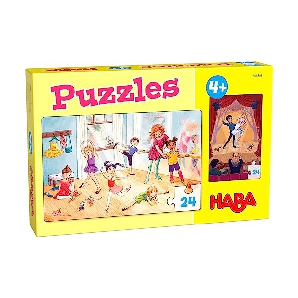 HABA- Puzzle, 1306803001, Multicolore