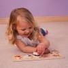 Bigjigs Toys Puzzle Ferme - Pièces épaisses à soulever et replacer