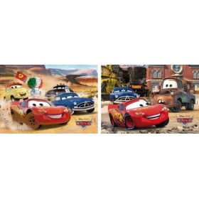 Clementoni - 24671 - Puzzle Pour Enfant - Puzzles 2X20 Pièces - Cars