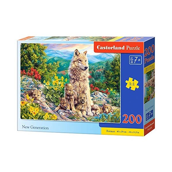 Castorland Puzzle 200 pièces nouvelle génération