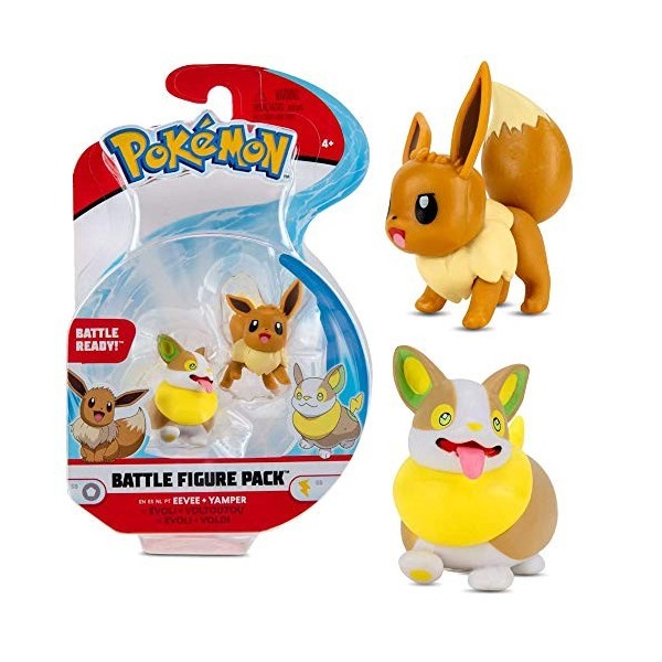 Pokemon Sélection de figurines de combat, figurine daction, figurine de jeu à collectionner : Enton