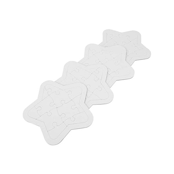 Vaguelly 4 Ensembles Puzzle cotillons pour Enfants Mini-Jouet Casse-tête Jouets pour Les Tout-Petits Les Jouets denfants Art