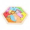 TOYANDONA 1 Jeu Puzzle en Trois Dimensions Casse-tête pour Les Enfants De 4 à 8 Ans Puzzle De Fruits 3D Puzzles Enfants De 3 