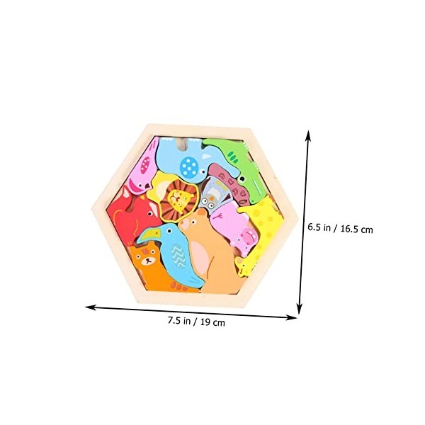 TOYANDONA 1 Jeu Puzzle en Trois Dimensions Casse-tête pour Les Enfants De 4 à 8 Ans Puzzle De Fruits 3D Puzzles Enfants De 3 