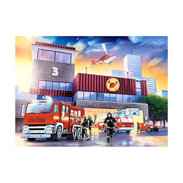 Castorland Puzzle 70 Pieces Fire Station