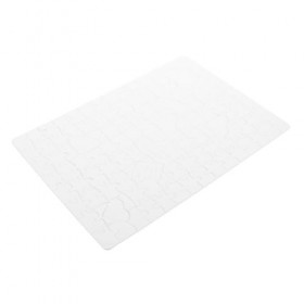 Lurrose 1 Jeu Puzzle De Transfert De Chaleur Pièces De Puzzle Vierges Puzzle Vierge De Presse à Chaud Puzzles Vierges Puzzle 