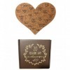 Puzzle 20 Reasons Why I Love You - Cadeau de Saint-Valentin - Cœurs en bois dans la boîte - Cadeau romantique pour mari, épou