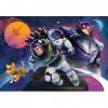 Clementoni- Disney Lightyear Supercolor Buzz Lightyear-104 pièces Enfants 6 Ans, Cartons animés, Puzzle Superhéros-Made in It