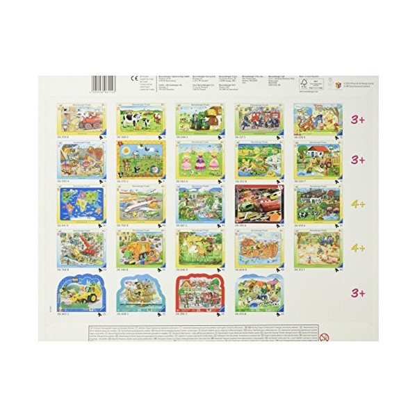 Ravensburger - 06114 - Puzzle Cadre - Sam Le Pompier - 33 Pièces