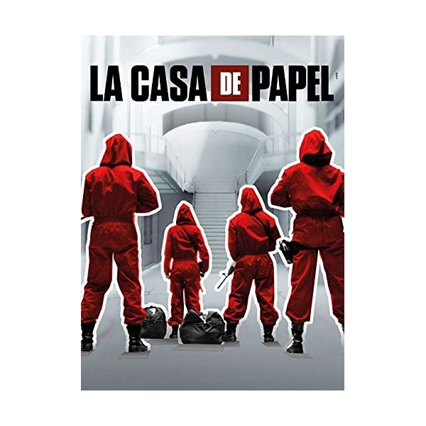 Clementoni CASA de Papel-Fabriqué en Italie-Puzzle Adulte 500 pièces, 35084, Cranberry