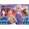 Clementoni- Supercolor Disney La Reine des Neiges 2-60 pièces-Puzzle Enfant-fabriqué en Italie, 5 Ans et Plus, 26056, Multico