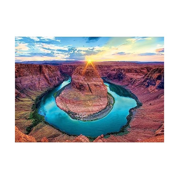 Trefl Grand Canyon, États-Unis 500 éléments Passionnés de Voyage, Divertissement Créatif, Loisir, Puzzles Classiques pour Adu