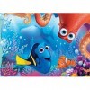 Clementoni - 23976.4 - Maxi Puzzle - le Monde de Dory - Copains de Bulles - 104 Pièces