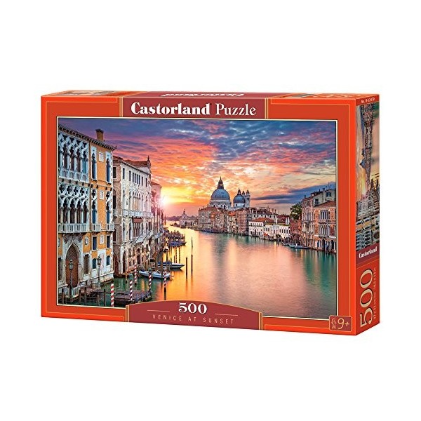 Castorland - B-52479 - Puzzle - Venise à Coucher du Soleil - 500 Pièces