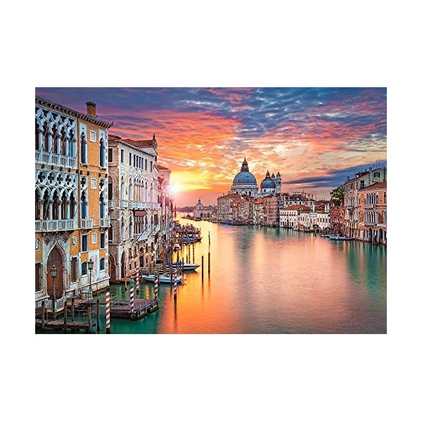 Castorland - B-52479 - Puzzle - Venise à Coucher du Soleil - 500 Pièces