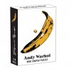 Galison Mudpuppy- Andy Warhol Mini Shaped Puzzle Banana, 0735359989