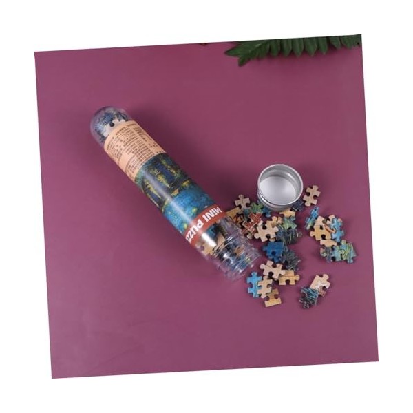 Abaodam Ensemble De 150 Pièces Jouet Casse-tête Amusant Micro-Puzzles dans Un Tube des Puzzles pour Les Seniors Jouets Éducat