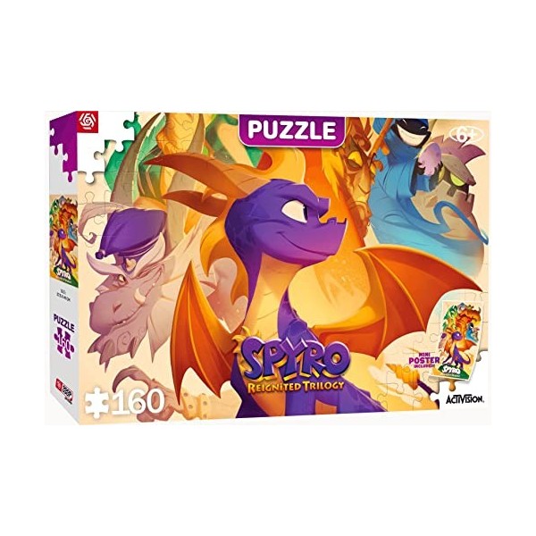 Cenega- Spyro Puzzle, 5908305243021, Multicolore