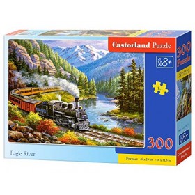 Castorland Puzzle Eagle River - Multicolore - B-030293