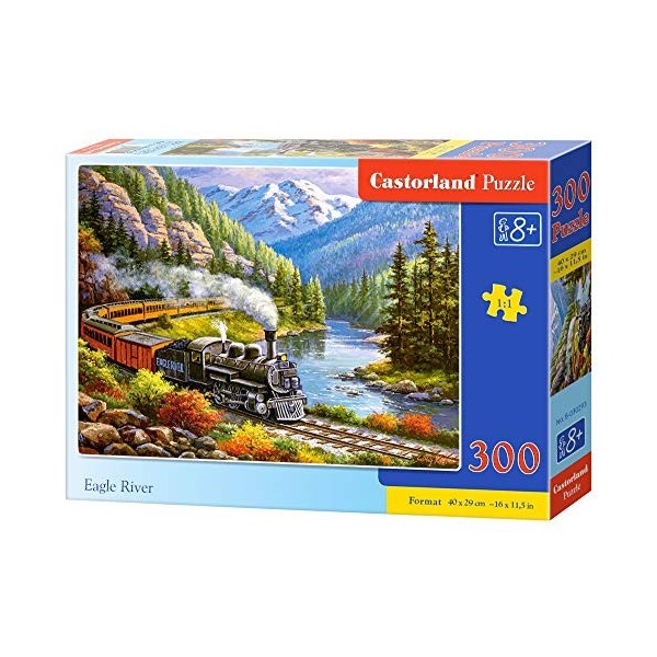 Castorland Puzzle Eagle River - Multicolore - B-030293