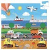 Vilac- Puzzles Transport 56 pièces, 2654, Multicolore