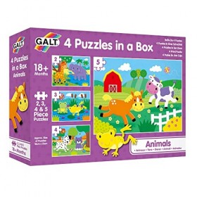 Galt Toys 1005239 4 Baby Puzzles