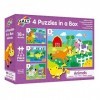 Galt Toys 1005239 4 Baby Puzzles