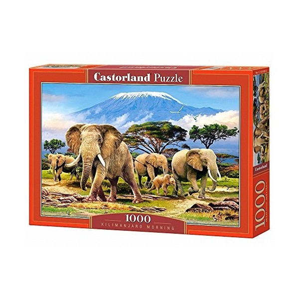 Castorland - C-103188-2 - Puzzle - Matin sur Kilimanjaro - 1000 Pièces