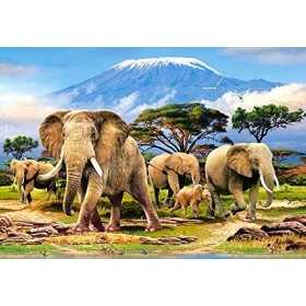 Castorland - C-103188-2 - Puzzle - Matin sur Kilimanjaro - 1000 Pièces