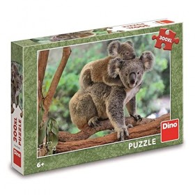 dino Puzzle 300 pièces XL : Koala avec Son Petit - XL