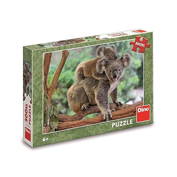 dino Puzzle 300 pièces XL : Koala avec Son Petit - XL