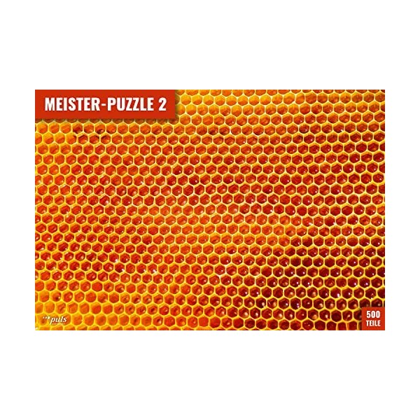 puls entertainment Honigwaben Meister Puzzle 2 : nid dabeille, 11133, 47 x 33 cm