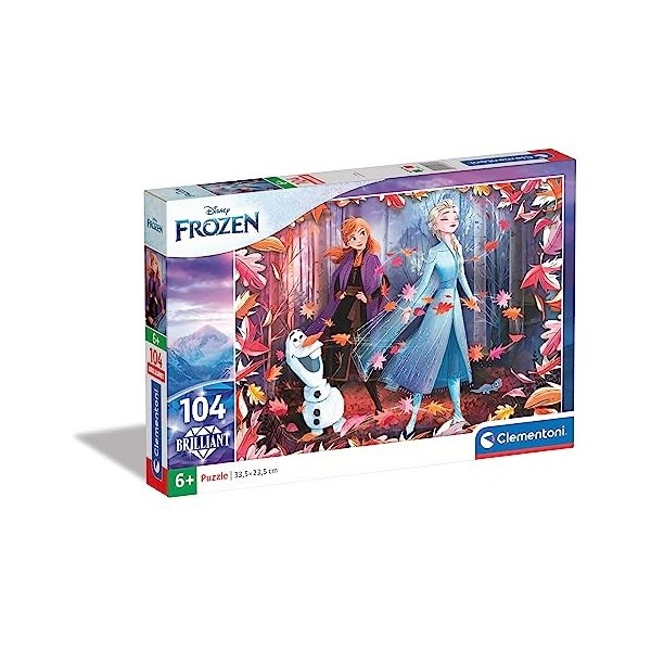 Clementoni- Disney La Reine des Neiges 2, 20161, Multicolore