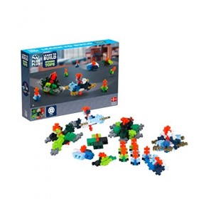 PLUS PLUS Plus PLUS-PP3853 Kit GO Super Toupies-Jeu de construction-PP3853, PP3853, Multicolore, Taille Unique