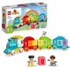 LEGO 10954 Duplo Le Train des Chiffres - Apprendre à Compter, Jouet d’Apprentissage, Jeu Éducatif, Ludique, avec Briques, pou