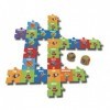 CreativaMente- Smarty Puzzle Star Words, 015, Multicolore