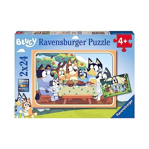 Ravensburger- Bluey Puzzle Enfant, 05711