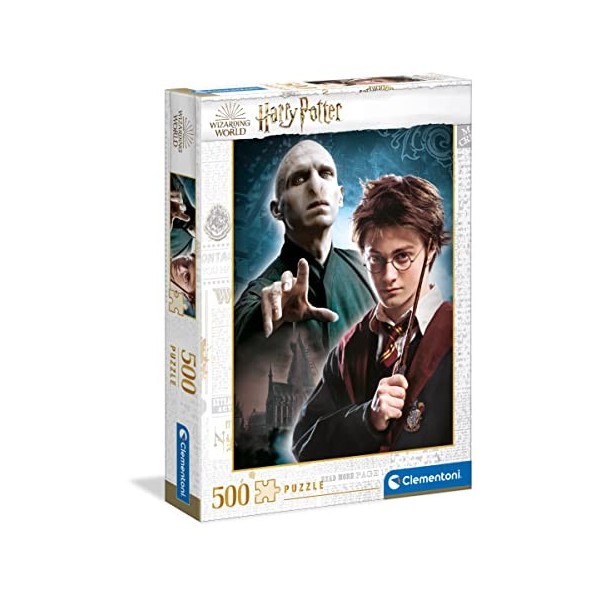 Clementoni Collection Harry Potter 500 pièces-fabriqué en Italie, Adulte, Puzzle Film, 35103, Multicolore, Medium